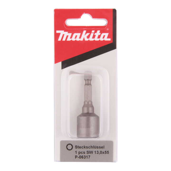 Makita steeksleutel 1/4" SW13 (P-06317)