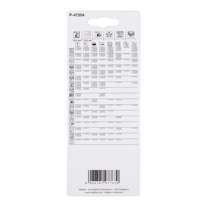 Makita Stichsägeblatt BIM MG31
