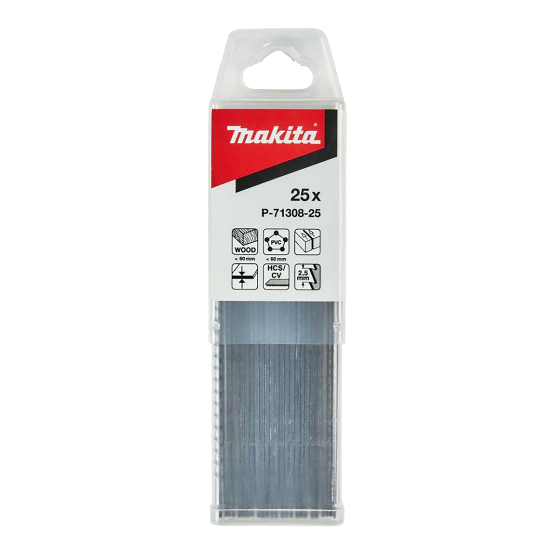 Makita Stichsägeblatt HC123 25 Stück (P-71308-25)