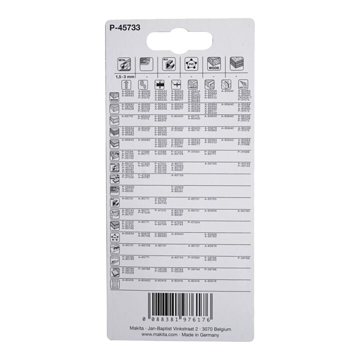 Makita Stichsägeblatt M-FORCE 14Z 2S (P-45733)