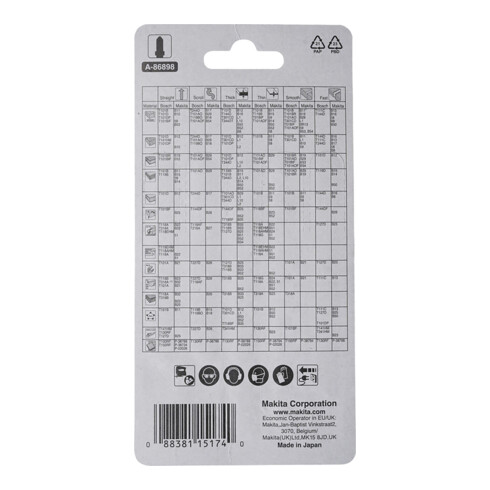 Makita Stichsägeblatt Sortiment