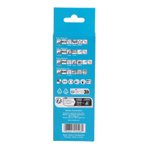 Makita Stichsägeblatt Sortiment B B-44426