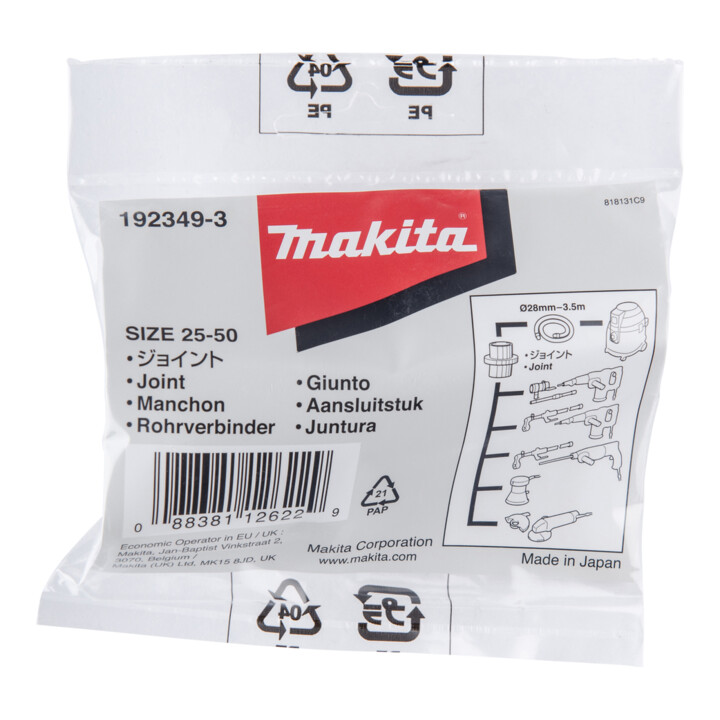 Makita stofafzuigadapter (192349-3)