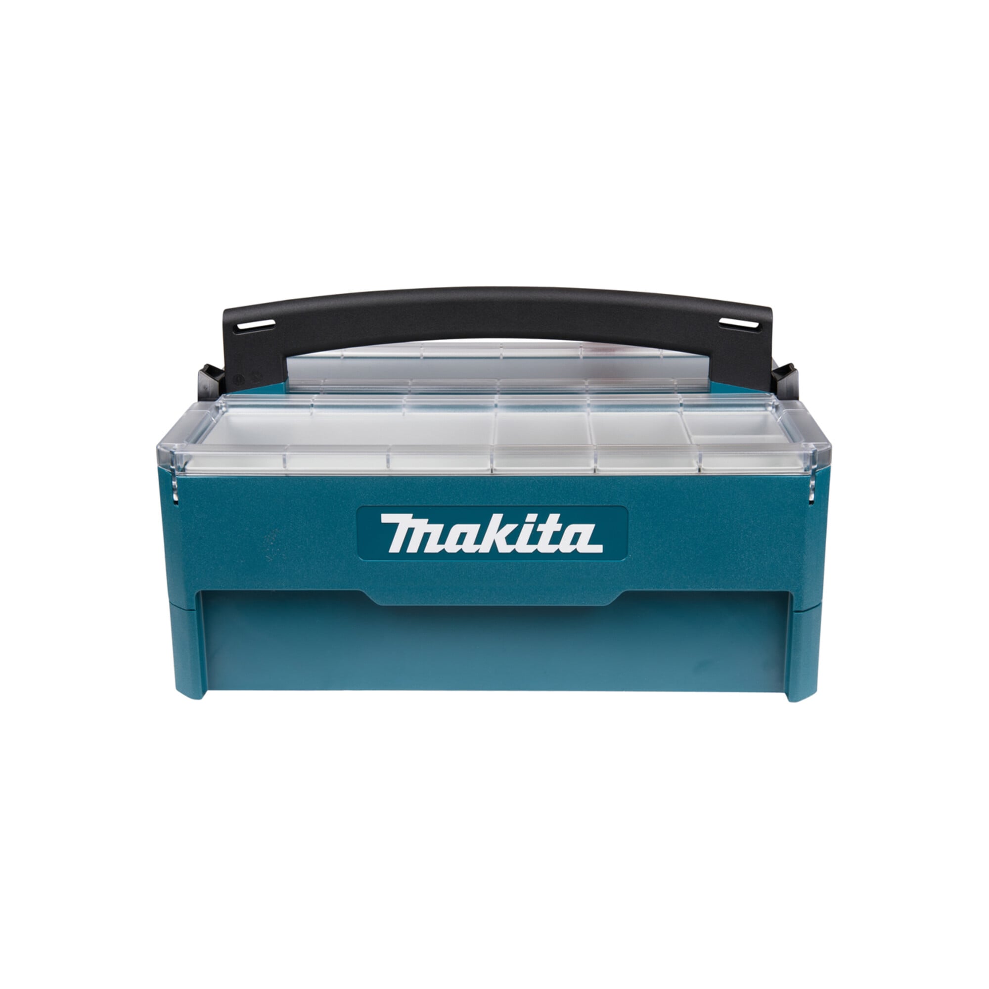 Makita P-84137 Storage-Box für MAKPAC| für Kleinteile oder Zubehör| mit Deckel und Tragegriff|