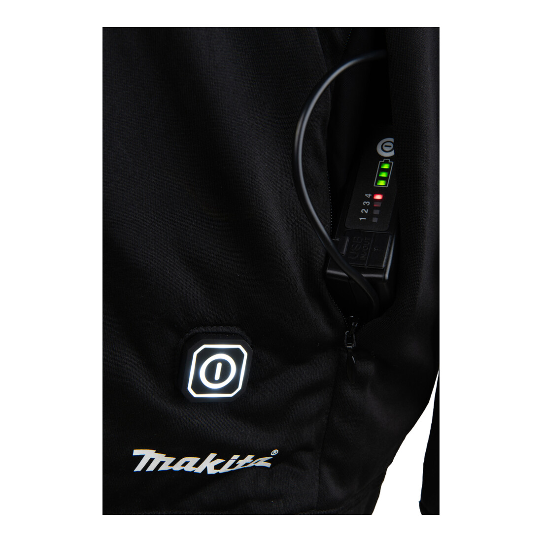 Makita T-shirt thermique sans fil col rond taille 2XL
