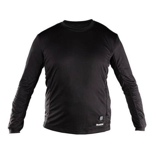 T-shirt thermique sans fil Makita à col rond