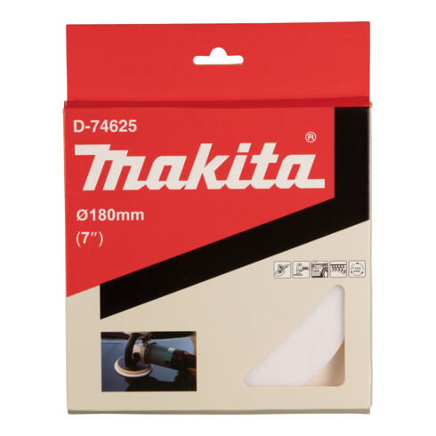 Makita Tampon en feutre 190 mm à scratch