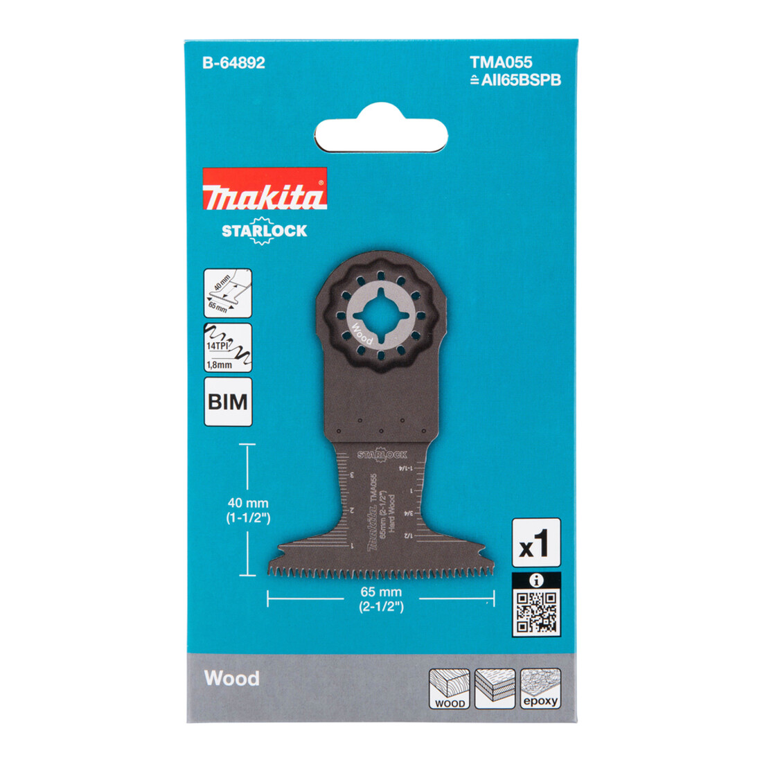 Makita Tauchsägeblatt 65 BIM TMA055