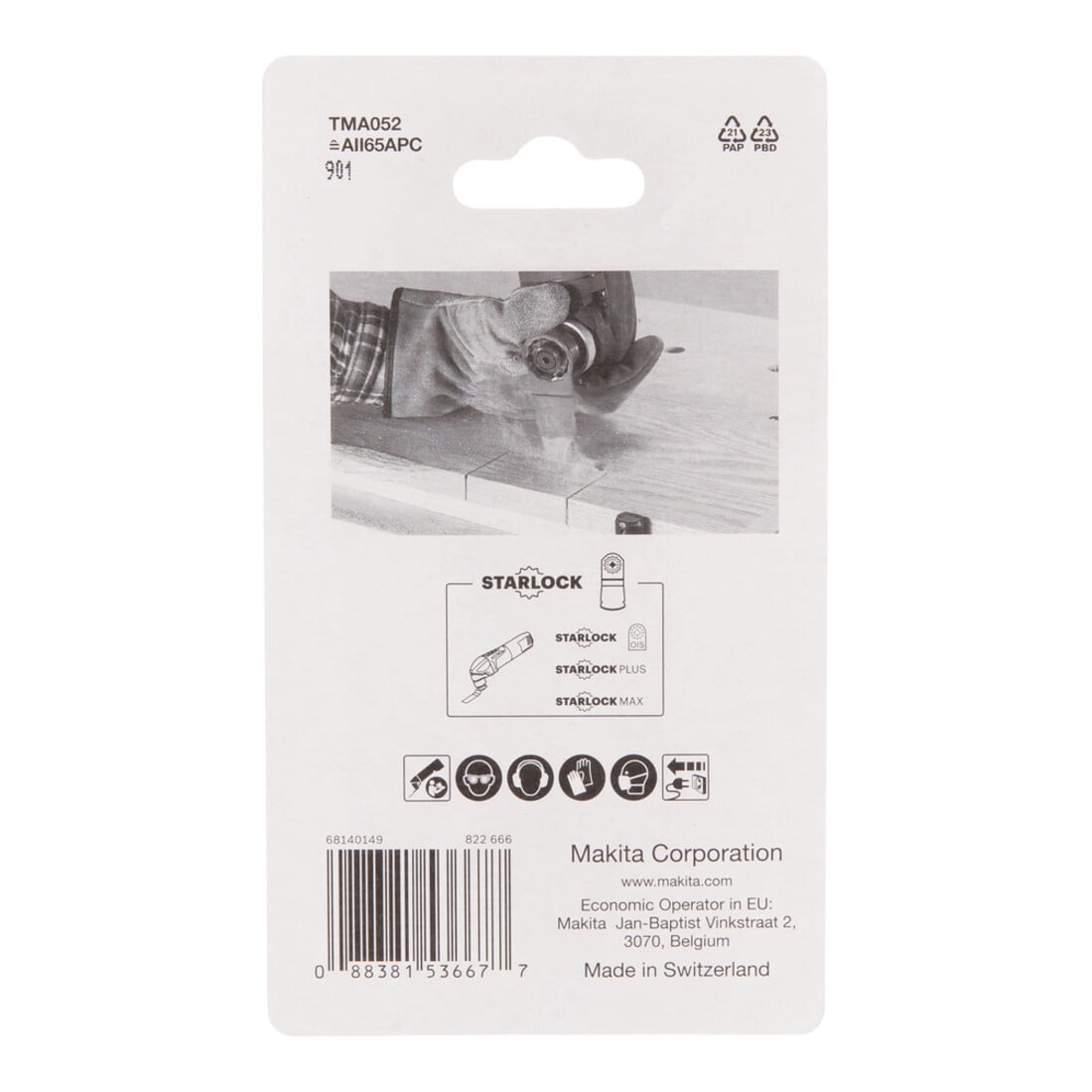 Makita Tauchsägeblatt 65mm TMA052