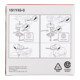 Makita Tête de couteau en plastique 230 mm-2
