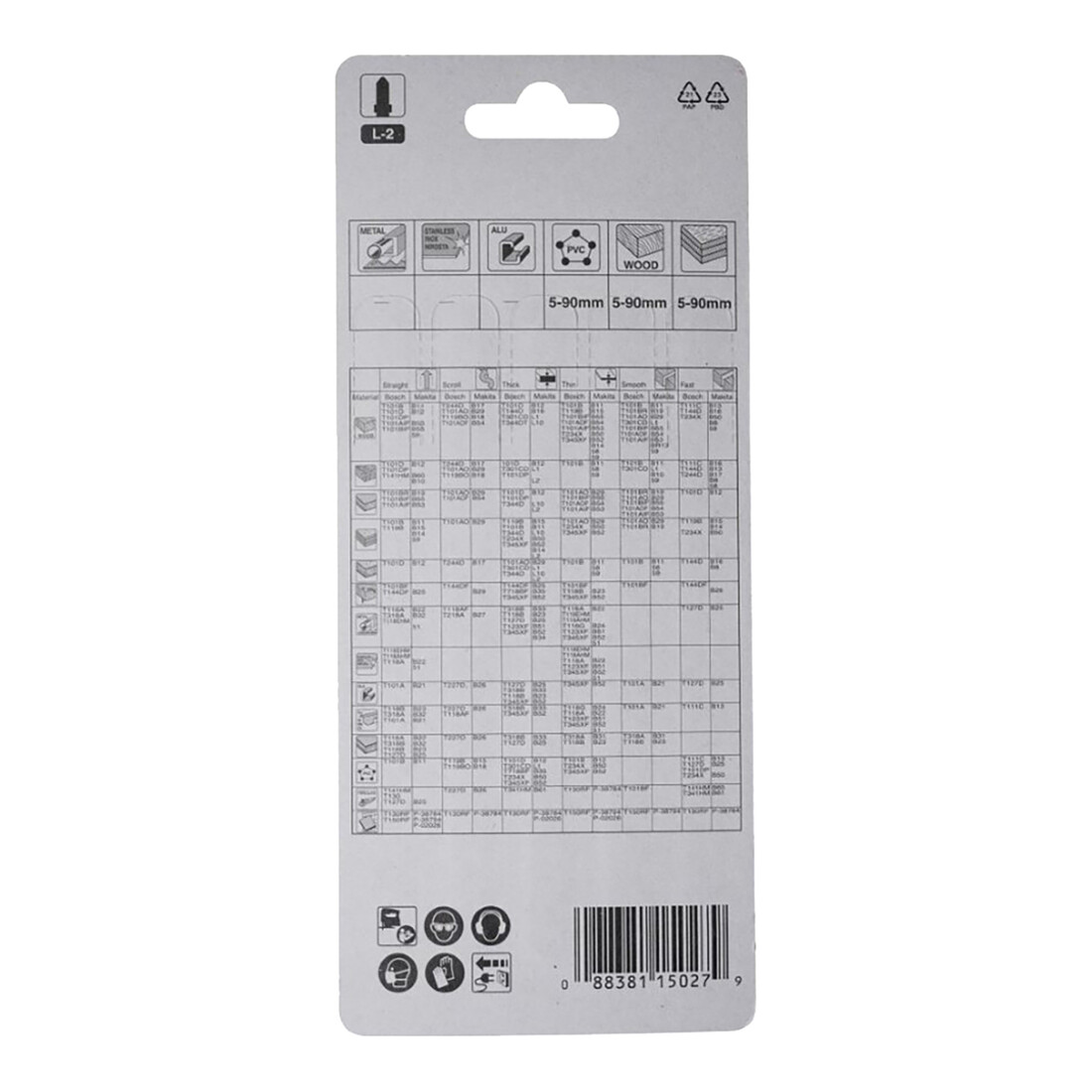 Makita TIP SHEET L-26Z(A-86309)