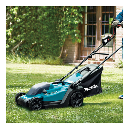 Makita Tondeuse à gazon sans fil 18 V / 4,0 Ah, 1 batterie + chargeur