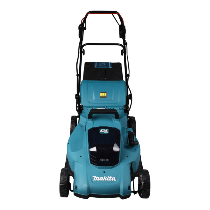 Makita Tondeuse à gazon sans fil 2x18V / 5,0 Ah, 2 batteries + chargeur
