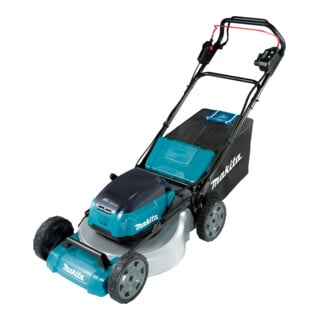Makita Tondeuse à gazon sans fil 2x18V / 5,0 Ah, 2 batteries + chargeur
