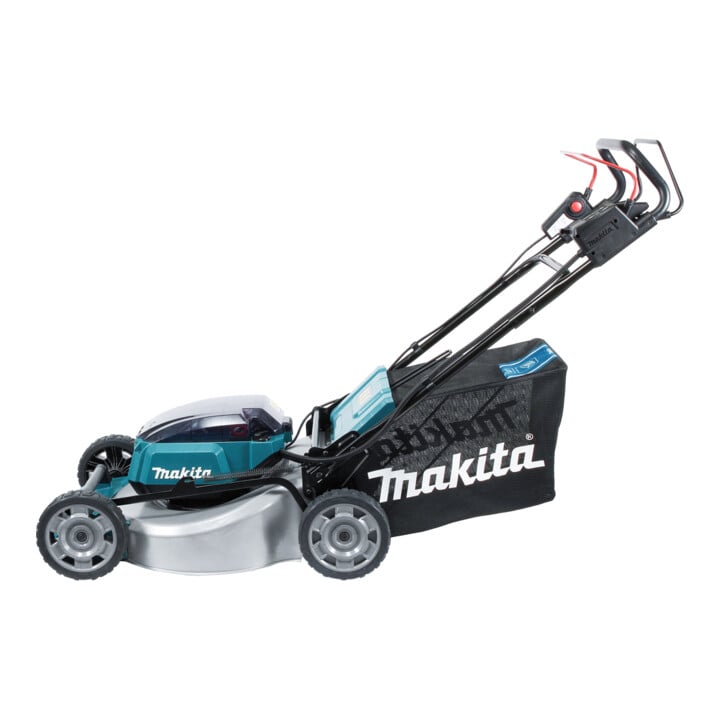 Makita Tondeuse à gazon sans fil 2x18V / 5,0 Ah, 2 batteries + chargeur