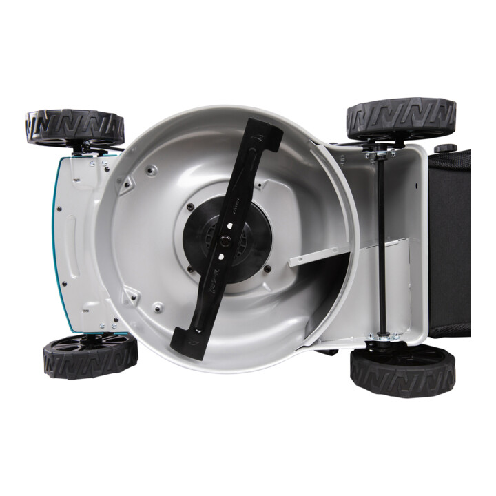 Makita Tondeuse à gazon sans fil 2x18V / 6,0 Ah, 4 batteries + chargeur