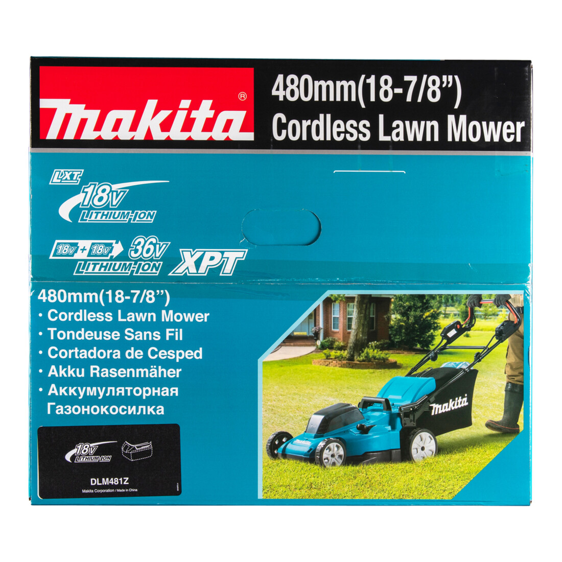 Makita Tondeuse à gazon sans fil 2x18V (sans batterie, sans chargeur)