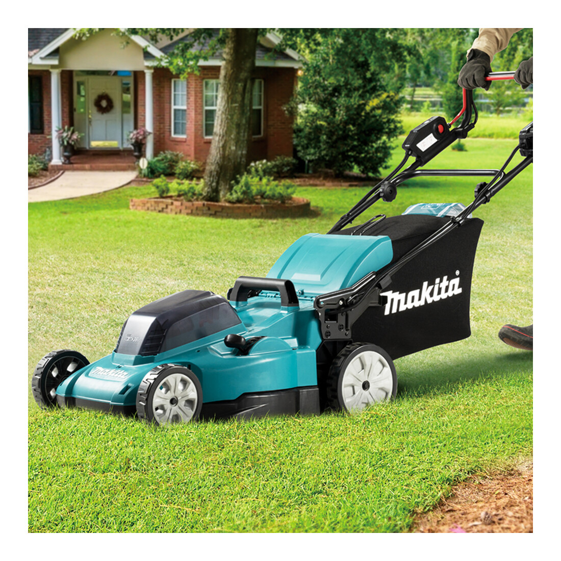 Makita Tondeuse à gazon sans fil 2x18V (sans batterie, sans chargeur)