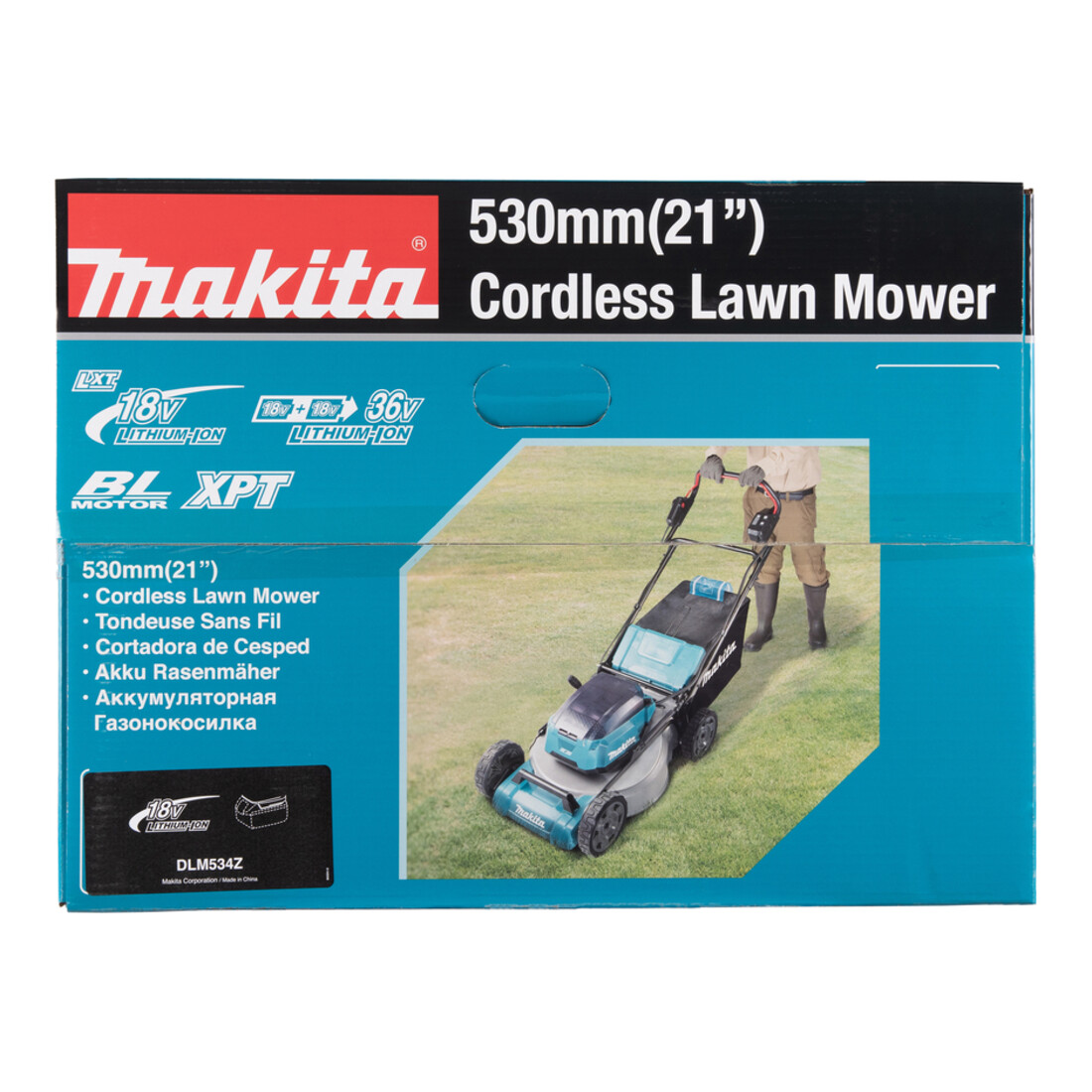 Makita Tondeuse à gazon sans fil 2x18V (sans batterie, sans chargeur)
