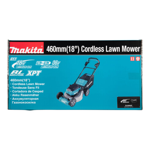 Makita Tondeuse à gazon sans fil 2x18V (sans batterie, sans chargeur)