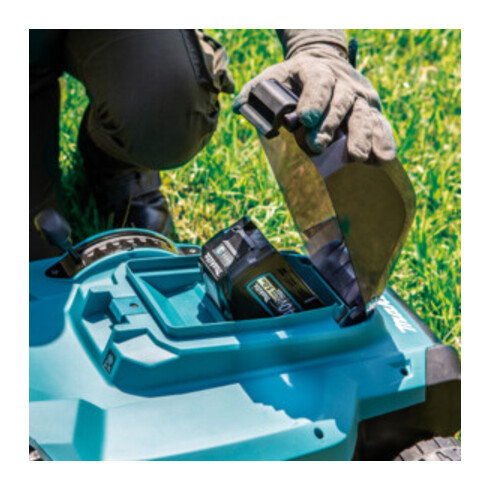 Makita Tondeuse à gazon sans fil 40V, 50 L, 3800 tr/min, sans batterie