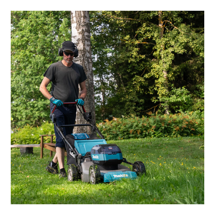 Makita Tondeuse à gazon sans fil LM001GT204, 40 V max., 48 cm, 62 l, 1 900 W