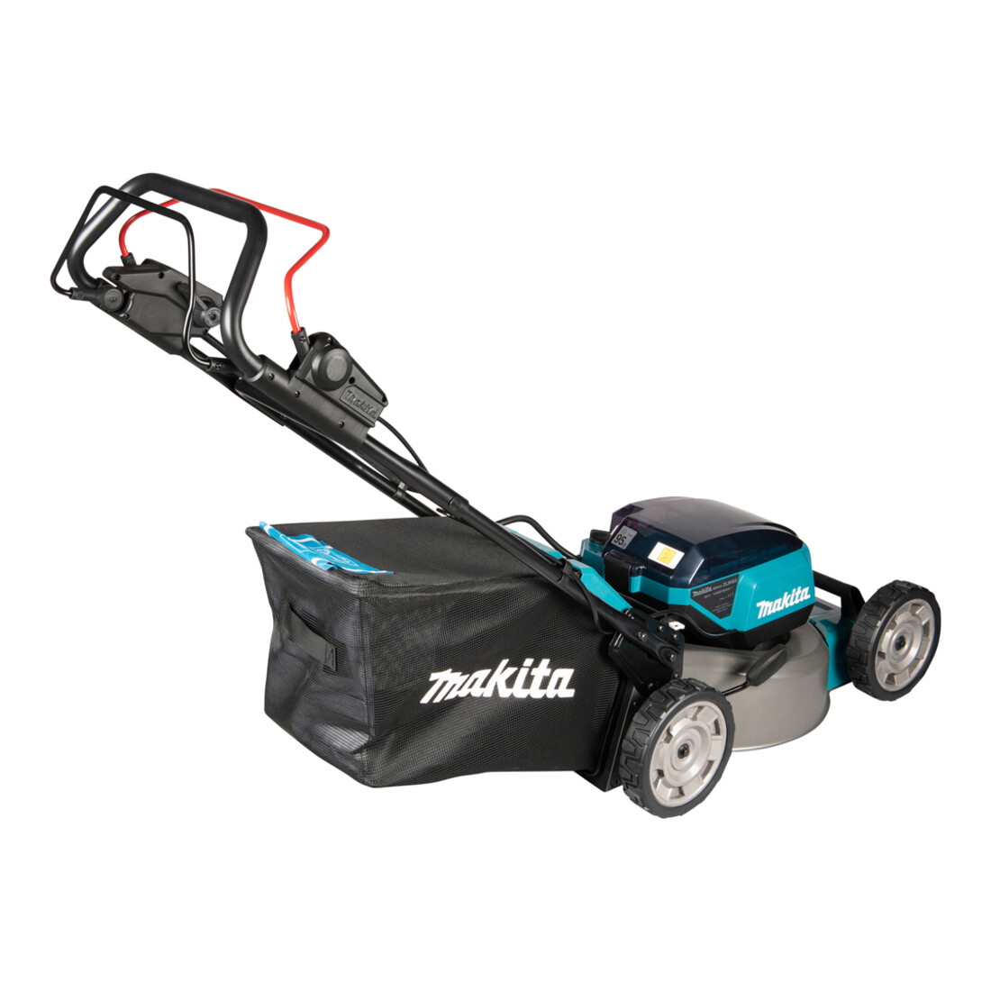 Makita Tondeuse sans fil 2x18V / 5,0 Ah, 4 batteries + chargeur