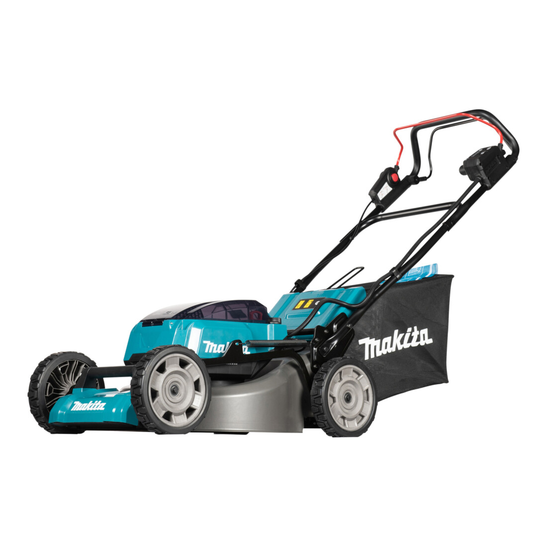 Makita Tondeuse sans fil 2x18V / 5,0 Ah, 4 batteries + chargeur