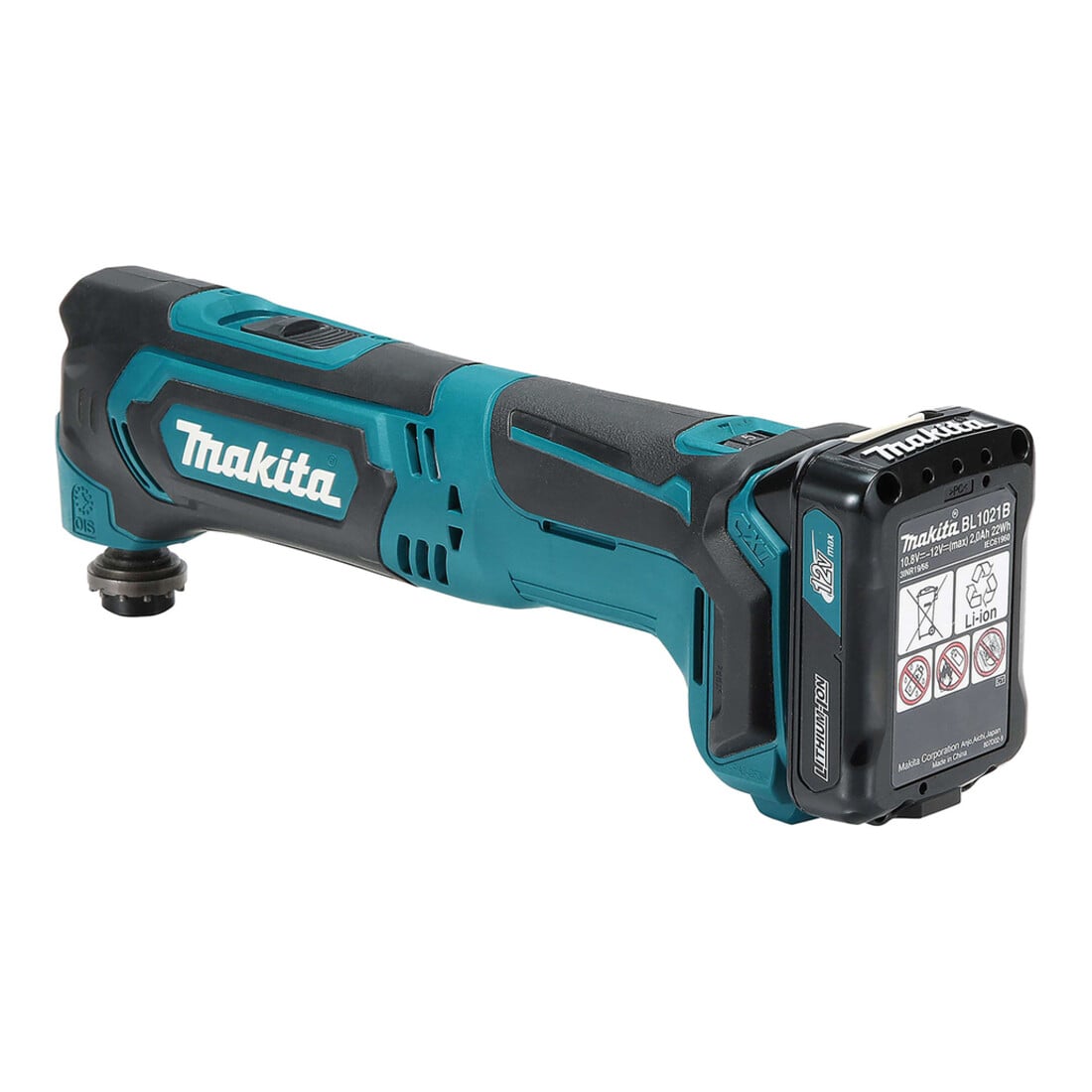 Makita Tool multifunzione a batteria 10,8V TM30DSMJX5