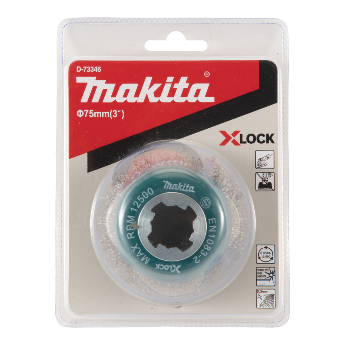 Makita Topfb. 75mm VA X-Lock