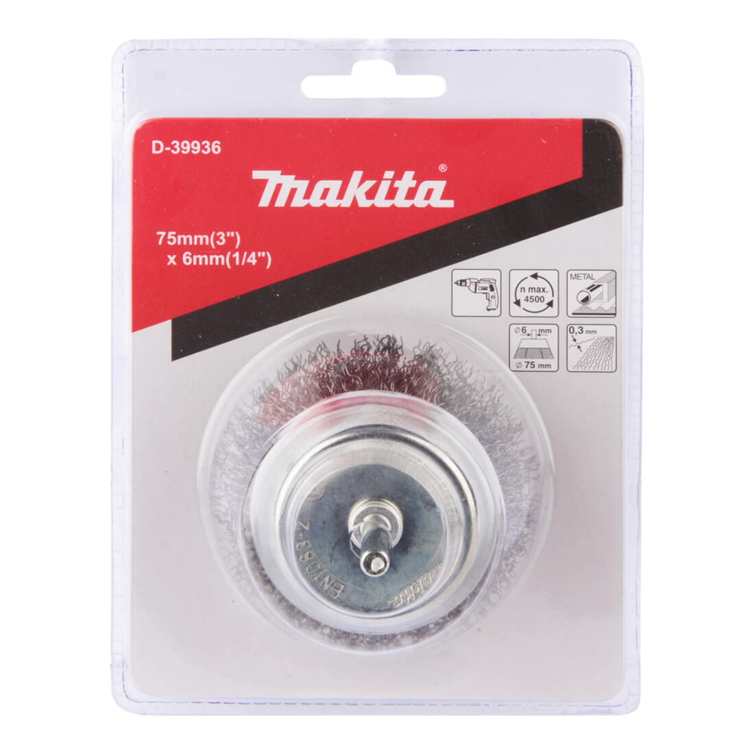 Makita Topfbürste 75mm