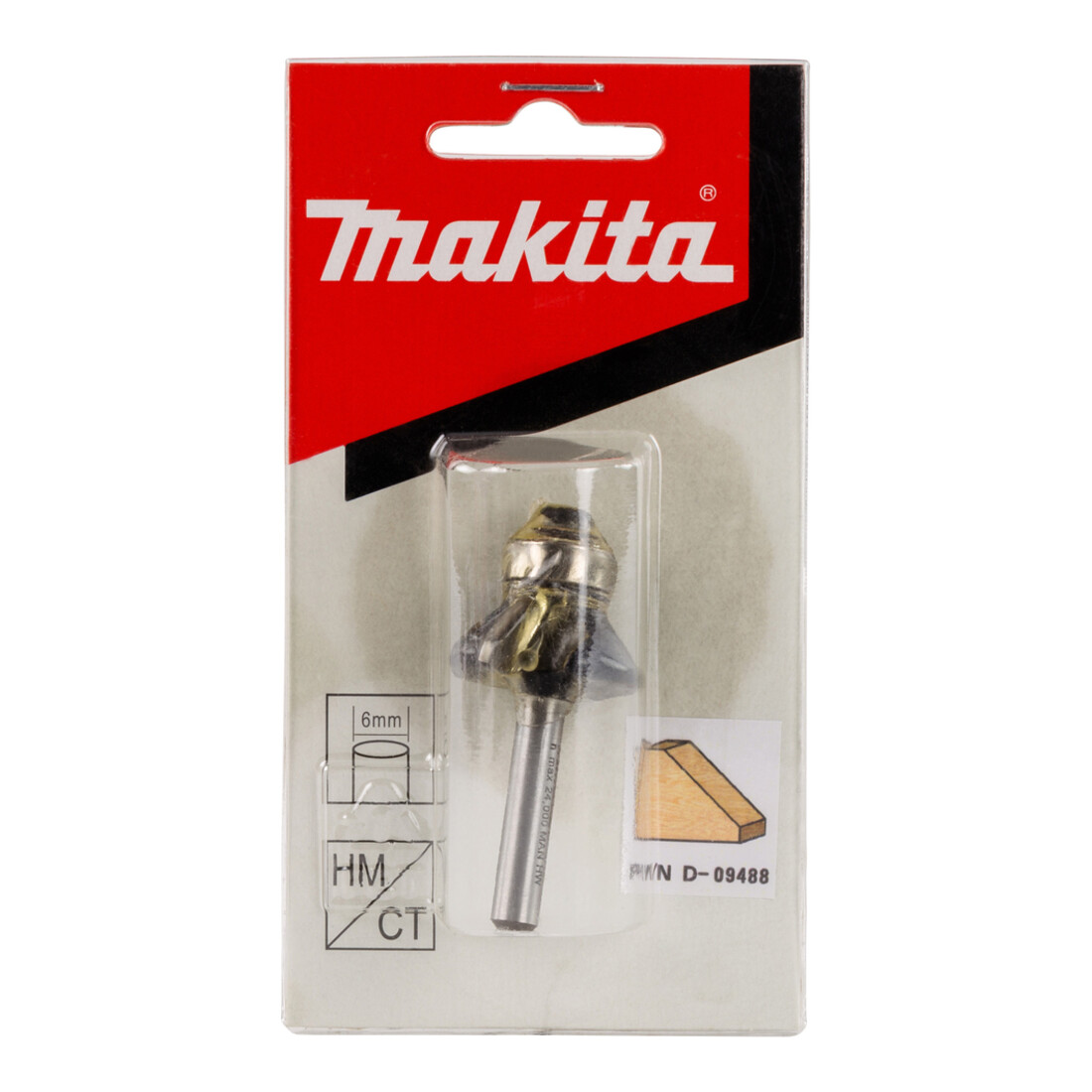 Makita tranchants d'angle 6mm WA6 (D-09488)