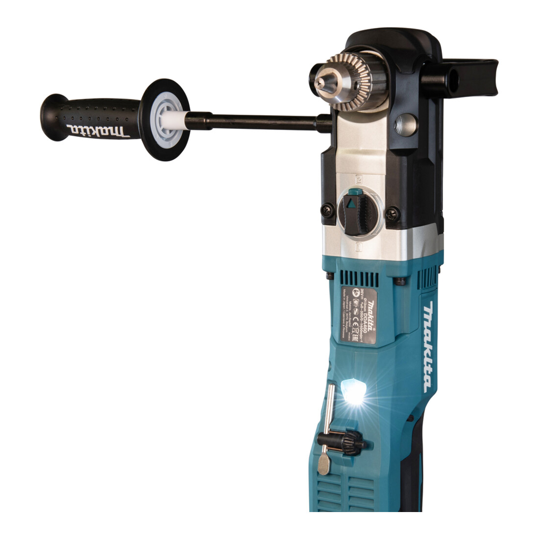 Makita Trapano angolare a batteria DDA460ZK 2 x18 V (senza batteria né caricatore) in valigetta