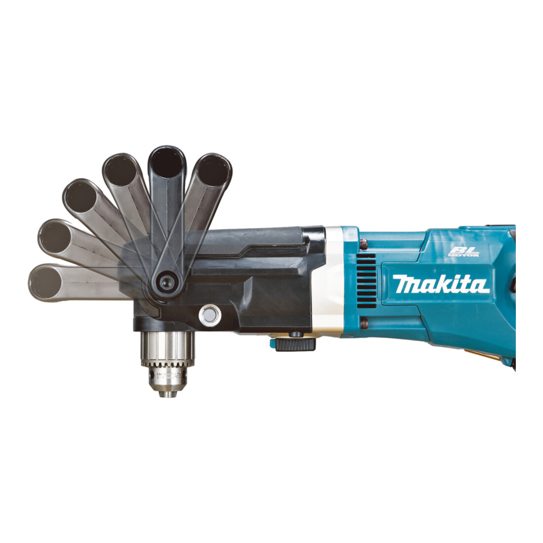 Makita Trapano angolare a batteria DDA460ZK 2 x18 V (senza batteria né caricatore) in valigetta