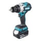 Makita Trapano avvitatore a impulsi a batteria 18V/5,0Ah, 2 batterie + caricabatterie in MAKPAC DHP486RTJ-1