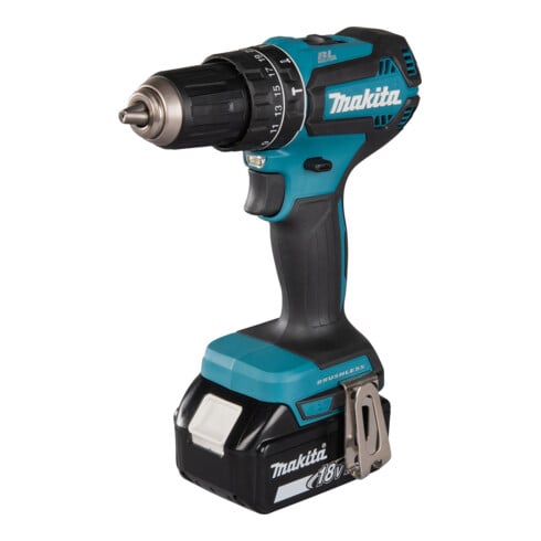 Makita Trapano avvitatore a percussione a batteria 18V/5,0 Ah DHP485RTJ