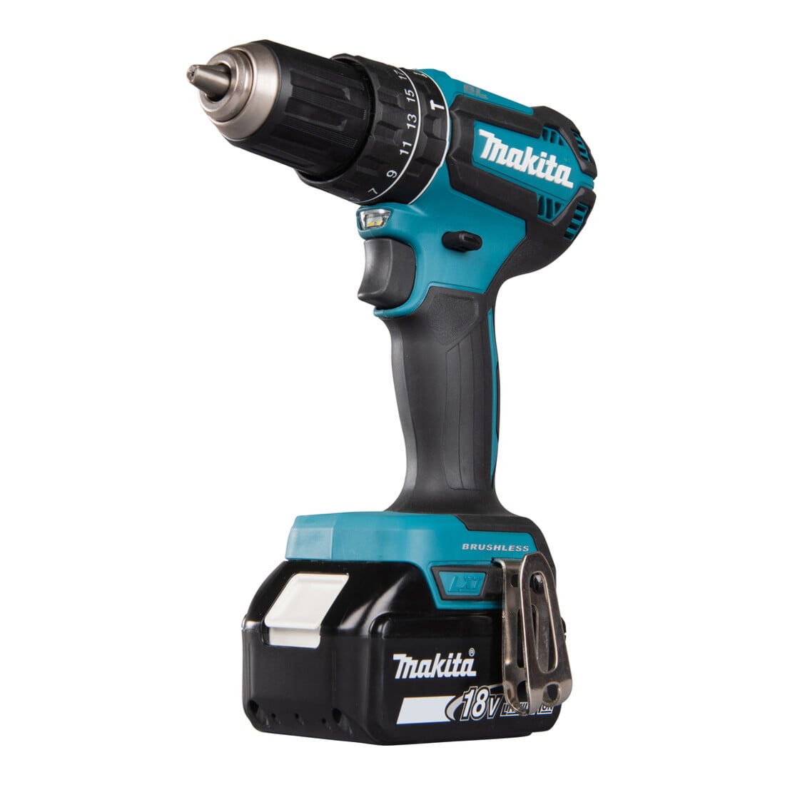 Makita Trapano avvitatore a percussione a batteria 18V/5,0 Ah DHP485RTJ