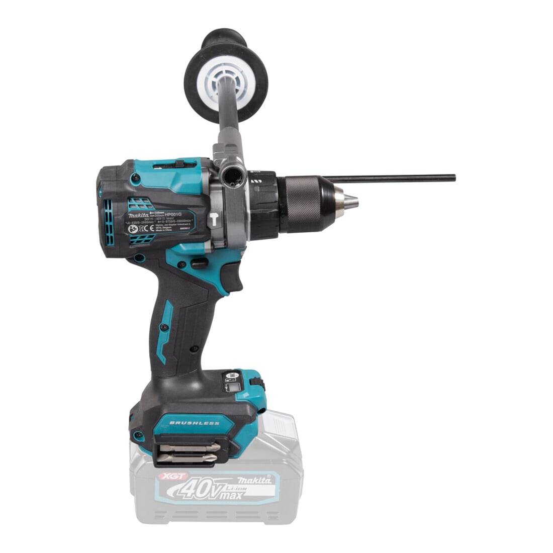 Makita Trapano avvitatore a percussione a batteria 40V HP001GZ