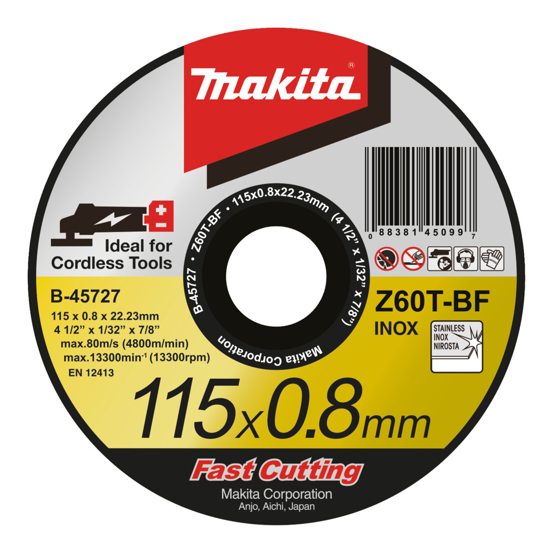 Makita Trennscheibe Alu