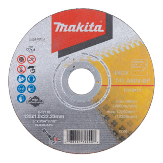 Makita Trennscheibe INOX 125x1,0mm