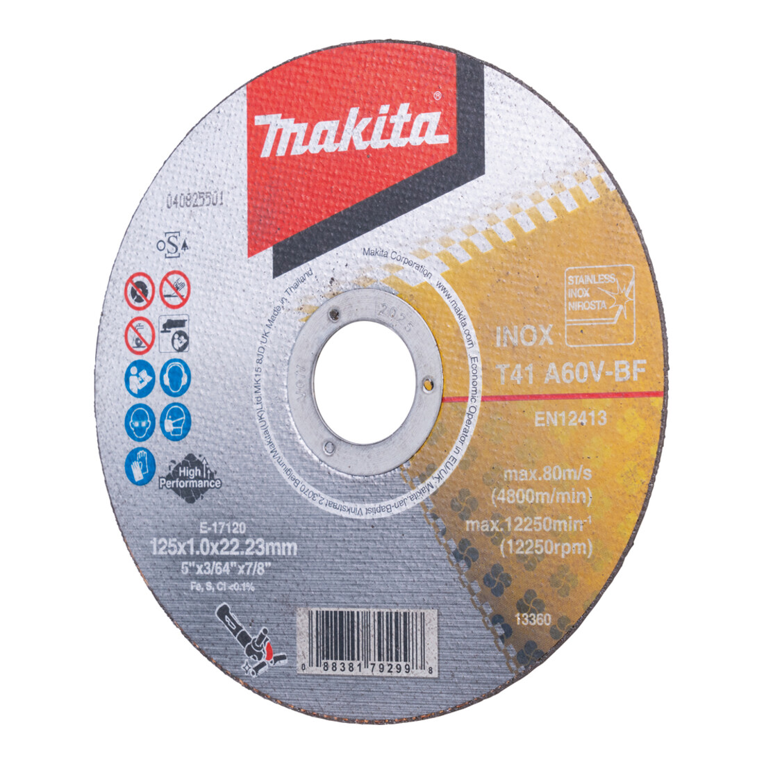 Makita Trennscheibe INOX 125x1,0mm