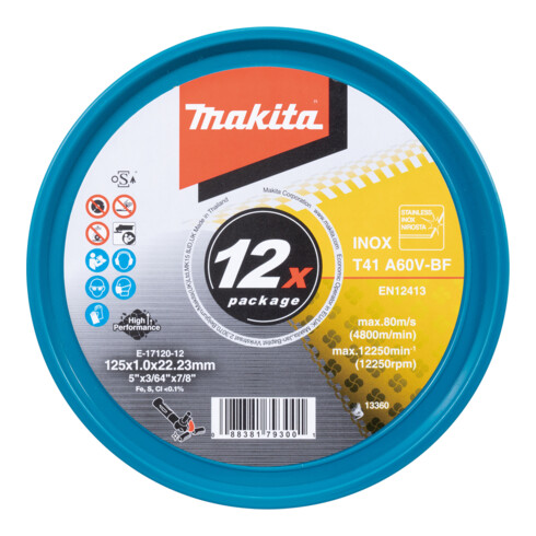 Makita Trennscheibe INOX 125x1,0mm