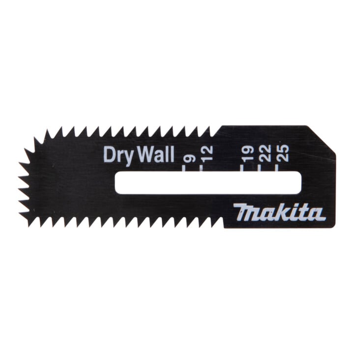 Set Makita Akku-Gipskartonsäge DSD180Z + Trockenbausägebl Gipskart B-49703-10