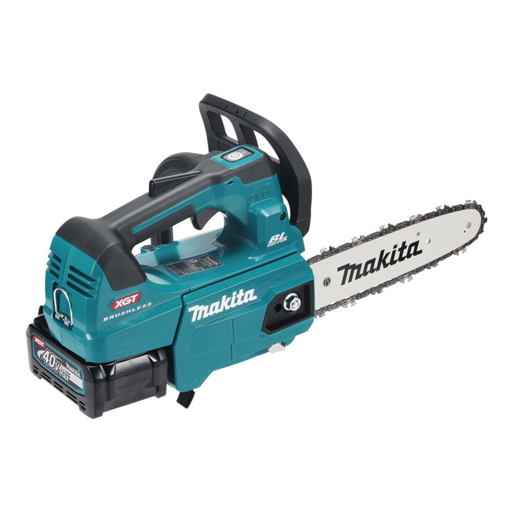 Makita Tronçonneuse à batterie 40V max. / 4,0 Ah, 1 batterie + chargeur