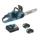 Makita tronçonneuse sans fil 2 batteries 3.0Ah 18V - 1 chargeur DUC353RF2-1