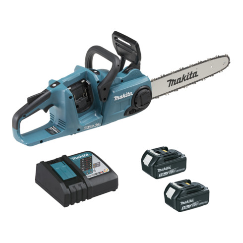Makita tronçonneuse sans fil 2 batteries 3.0Ah 18V - 1 chargeur DUC353RF2