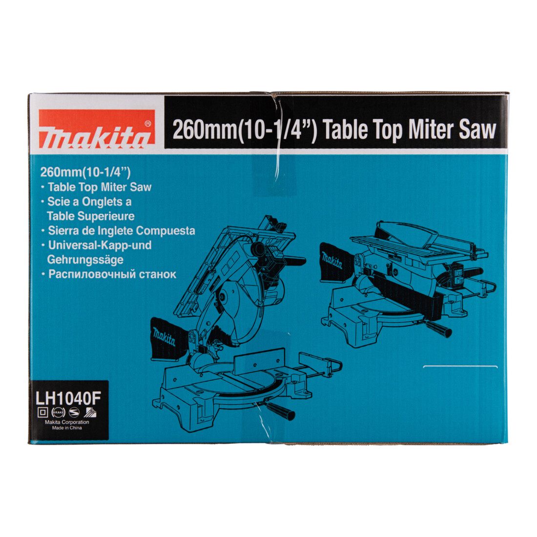 Makita unviersele afkort- en verstekzaag LH1040F