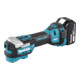 Makita Utensile multifunzione a batteria 18 V DTM52T1JX2-1
