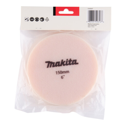 Makita Velcro-Spugna 150mm Arancione D-62527