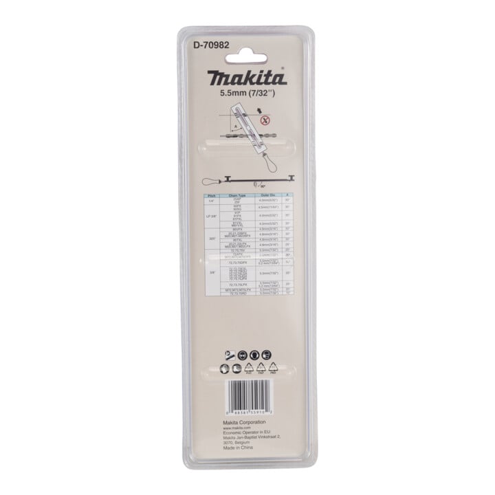 Makita vijlhouder met vijl en houder 5,5mm D-70982